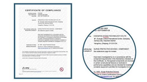 防雷器ul認證廠家-MOV無損篩選穩定性好【杭州易造】