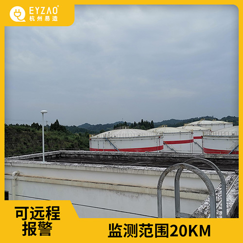 石化行業的雷電預警方案