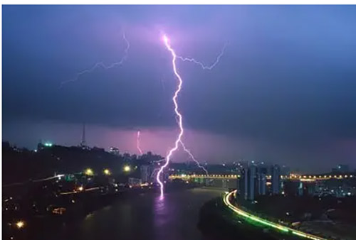 雷電的產生原理