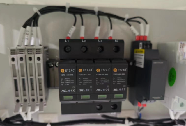 建筑物總配電柜浪涌保護器配置